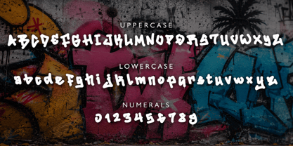 Island Graffiti Font Poster 4