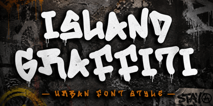 Island Graffiti Font | Webfont & Desktop | MyFonts