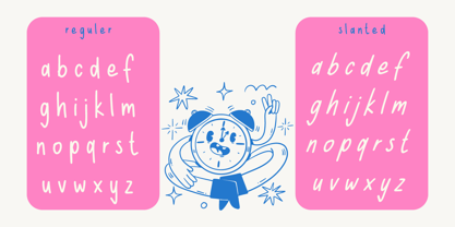 Cozy Handline Font Poster 2
