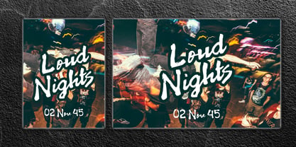 InkopoeScript Font Poster 3