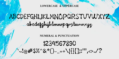 InkopoeScript Font Poster 6
