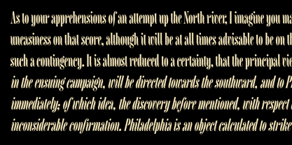 Homage Condensed Font Poster 6