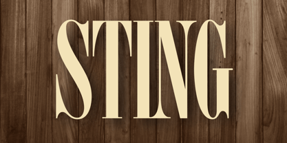 Homage Condensed Font Poster 1