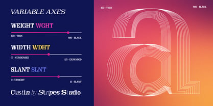 Clastin Font Poster 8