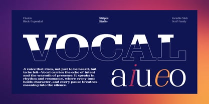 Clastin Font Poster 10