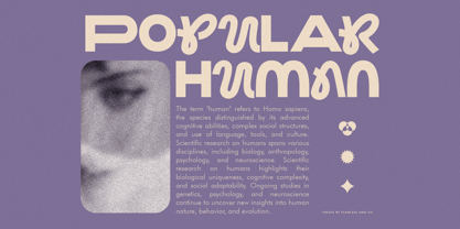 Monundrum Font Poster 2