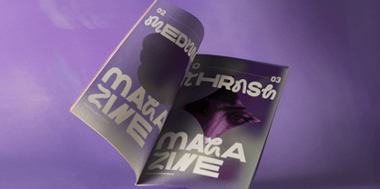 Monundrum Font Poster 8