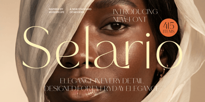 Selario Font Poster 1