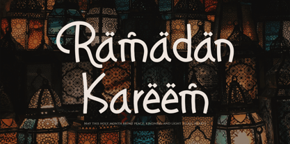 Raqasy Font Poster 3
