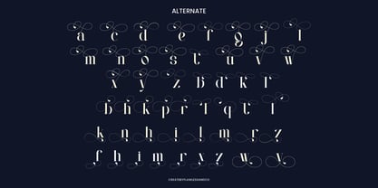 Nevollen Font Poster 9