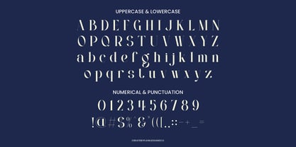 Nevollen Font Poster 8