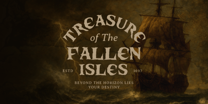 Fierce Pirates Font Poster 3