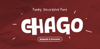 Chago Font Poster 1