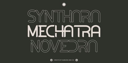 Polaryon Font Poster 4