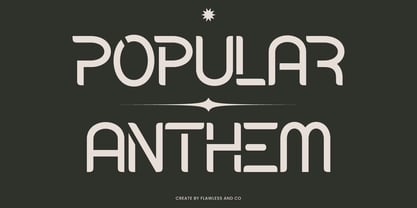 Polaryon Font Poster 3