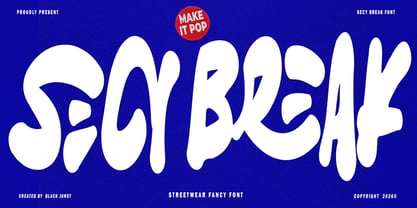 Secy Break Font Poster 1