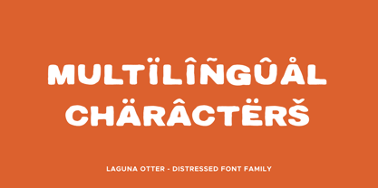 Laguna Otter Font Poster 3