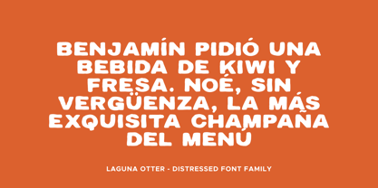 Laguna Otter Font Poster 9
