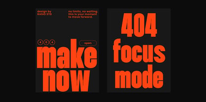 Hammer Font Poster 5