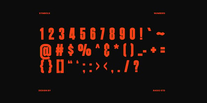 Hammer Font Poster 3
