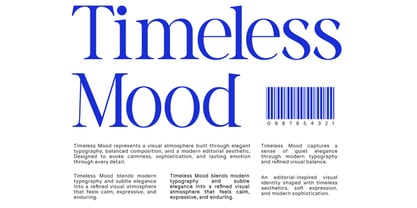 Vorello Font Poster 3