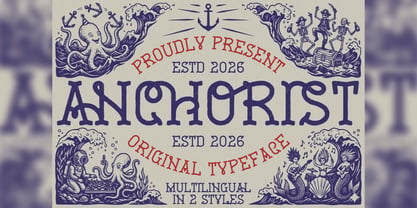 Anchorist Font Poster 1