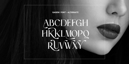 Gageni Font Poster 4