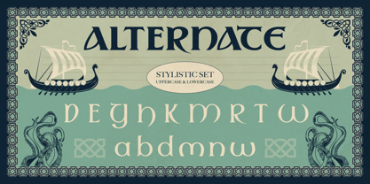 Sealgair Font Poster 8