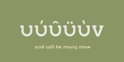 Ring Slab Font Poster 4