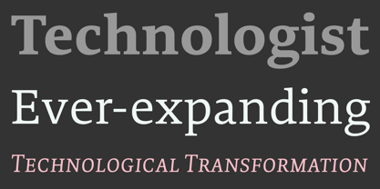Edit Serif Pro Font Poster 5