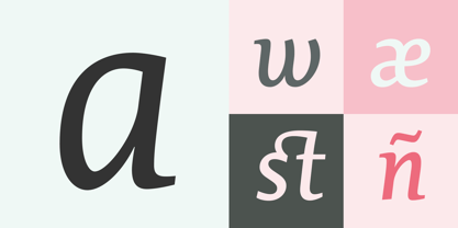 Edit Serif Pro Font Poster 8
