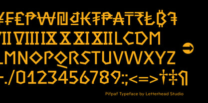 Pifpaf Display Font Poster 5