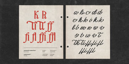 Authentic Classy Script Font Poster 12