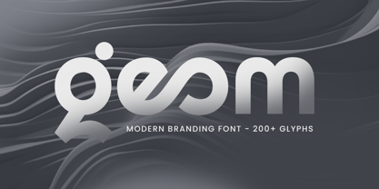 Geom Font Poster 1
