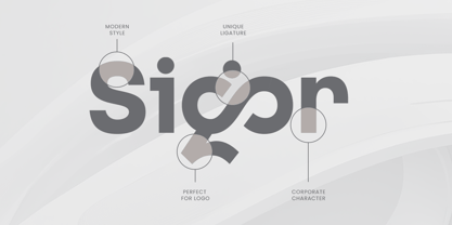 Geom Font Poster 8