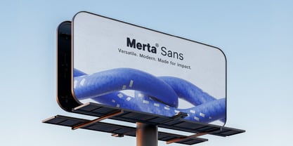 Merta Sans Font Poster 8