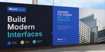 Merta Sans Font Poster 6