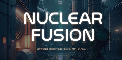 SpectroSpace Font Poster 4