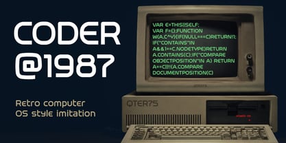 SpectroSpace Font Poster 5