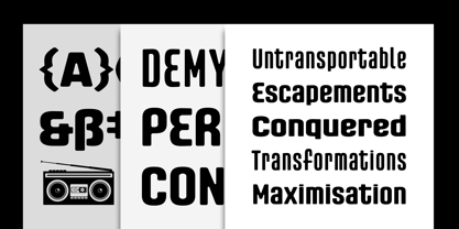 Fono Font Poster 4