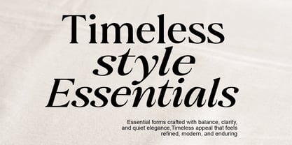 The Milanos Editorial Font Poster 3