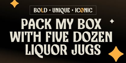 Kopi Hitam Font Poster 5