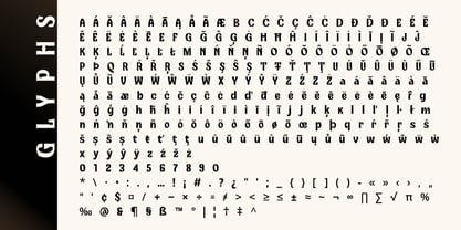Kopi Hitam Font Poster 4