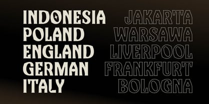 Kopi Hitam Font Poster 3