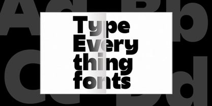 Pith Font Poster 7