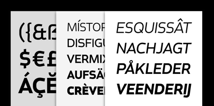 Metroflex Wide Font Poster 4