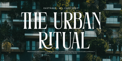 Eastrave Font Poster 4