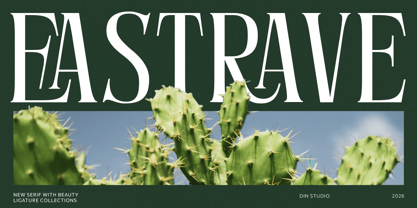 Eastrave Font Poster 1