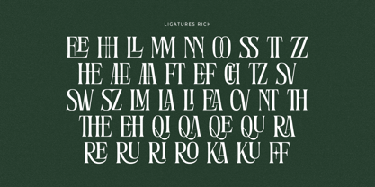 Eastrave Font Poster 7