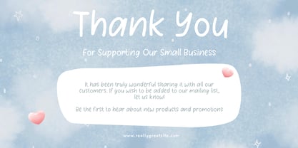 Sky Butter Font Poster 2